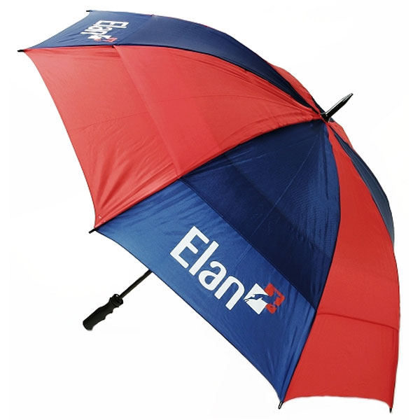 Dual Color Promotional Umbrella - Red and Blue
